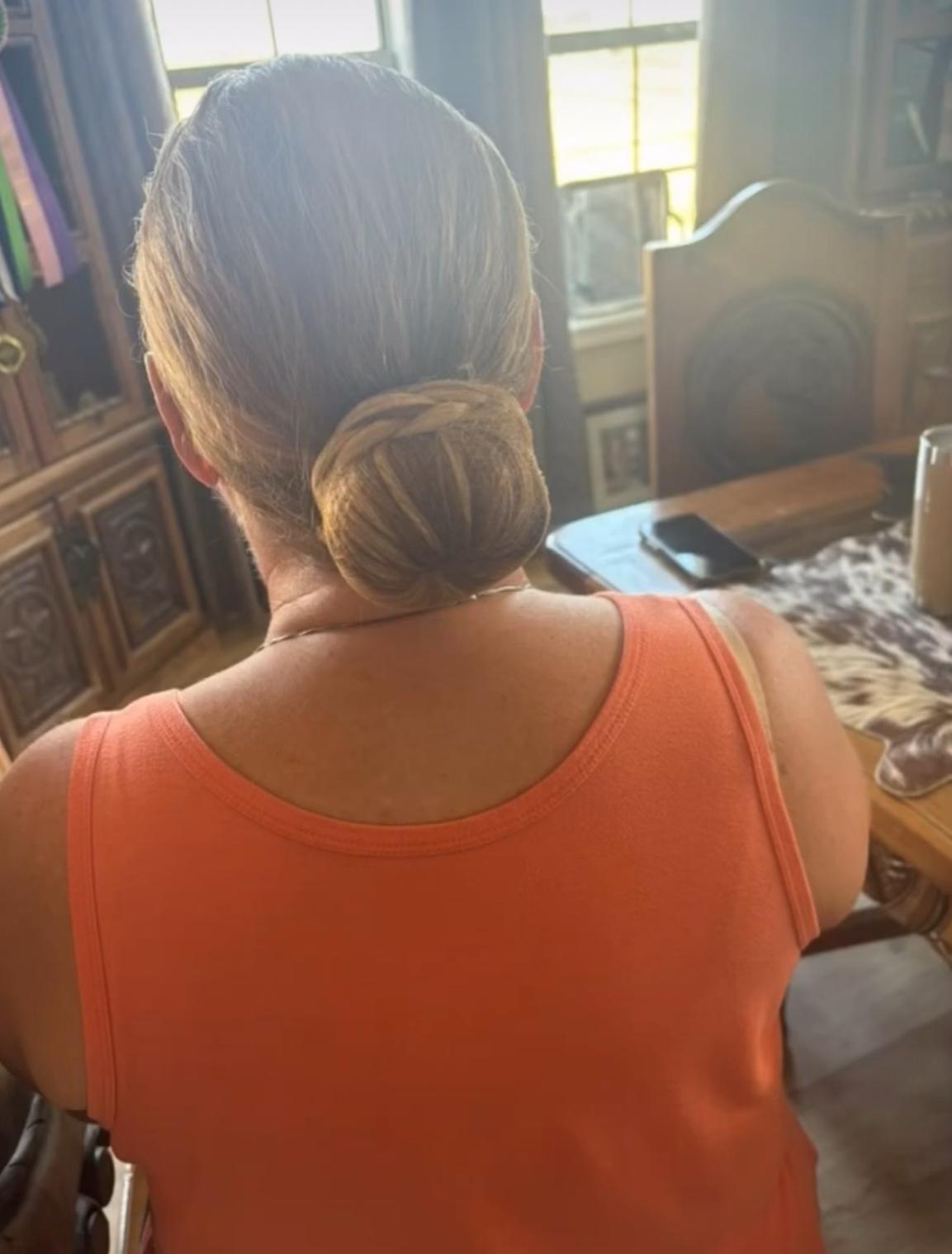 Western Horse Show Bun